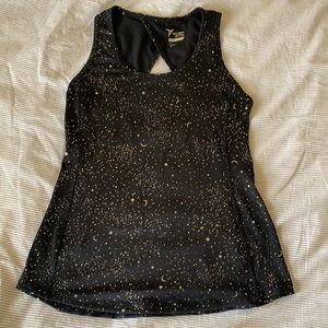 Old Navy, black and gold, workout tank top